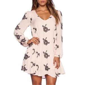 SALE! Free People Emma Floral Embroidered Dress